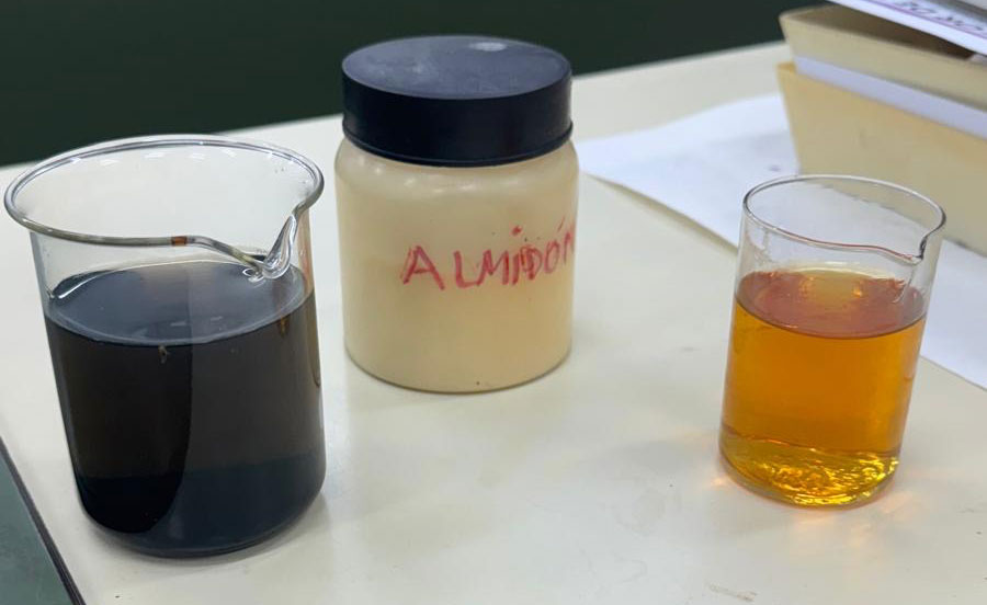 Detección de almidón en alimentos Detección de almidón en alimentos