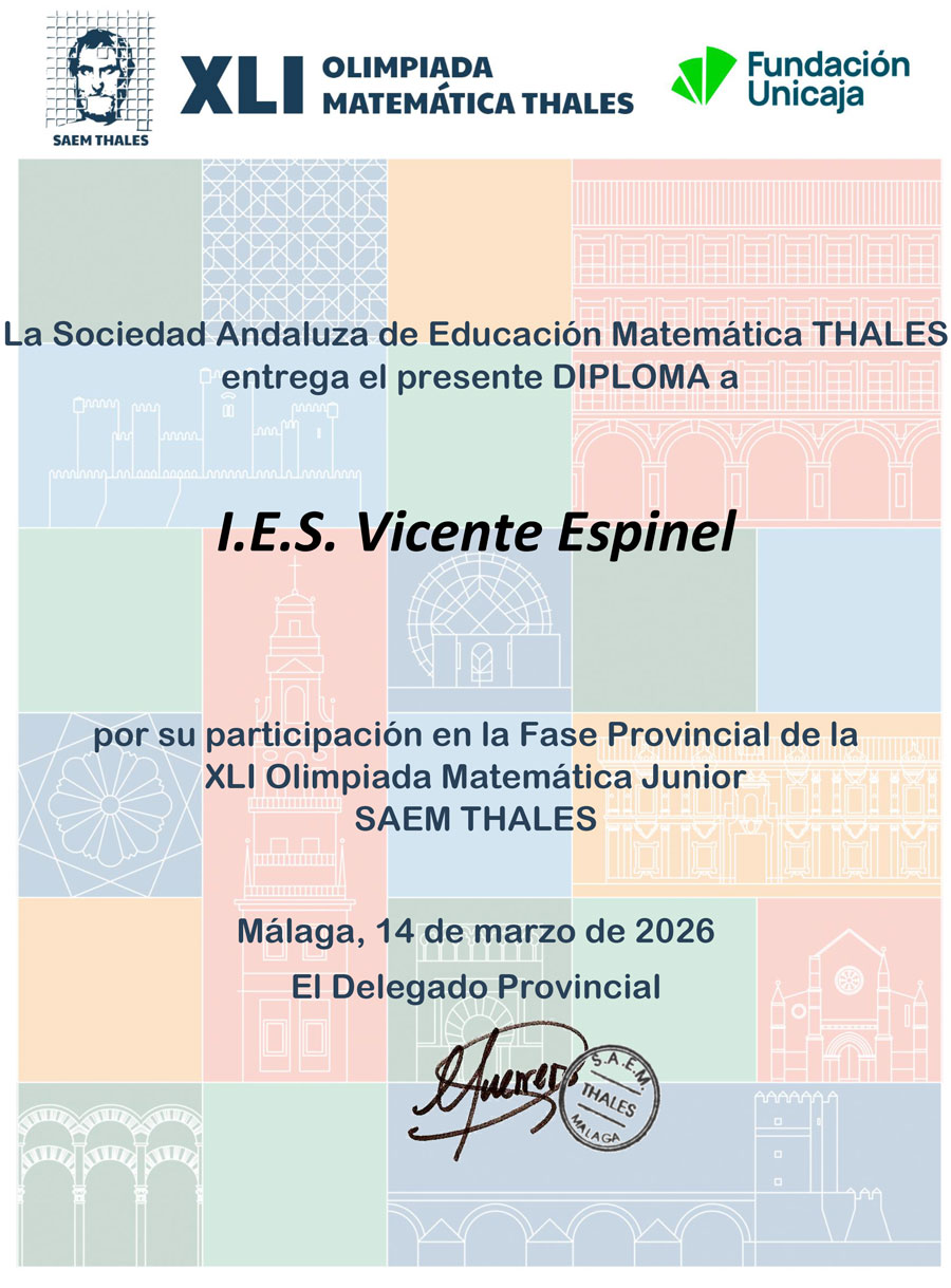 🧠 📐 Talento matemático en acción: nuestro alumnado participa en la Olimpiada Matemática