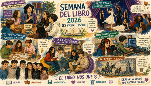 📚 Semana del Libro 2026 en el IES Vicente Espinel